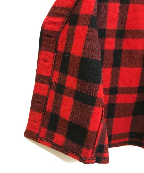 FILSON GARMENT（フィルソン ガーメント）FILSON GARMENT (フィルソン ガーメント) ベスト レッド×ブラック サイズ:36の古着・服飾アイテム