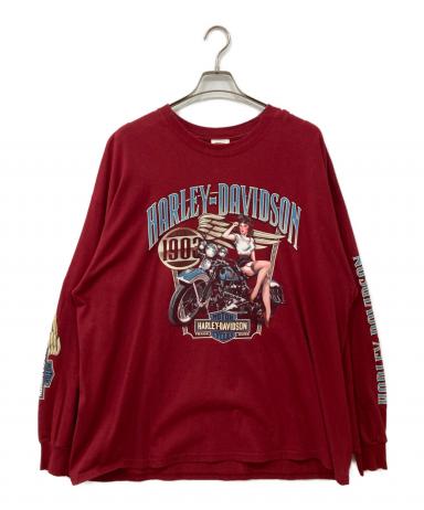 Harley-Davidson 長袖カットソー 中古・古着通販】HARLEY-DAVIDSON (ハーレーダビッドソン) ロング