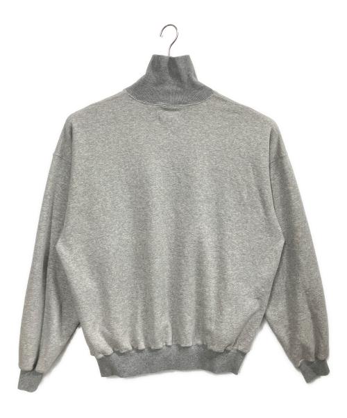 is-ness（イズネス）is-ness (イズネス) HIGH NECK SWEAT SHIRT グレー サイズ:L(48)の古着・服飾アイテム