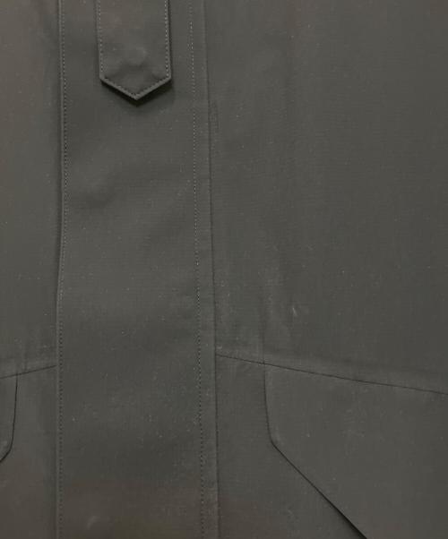 HYKE（ハイク）HYKE (ハイク) PERTEX SHELL COAT ブラック サイズ:Lの古着・服飾アイテム