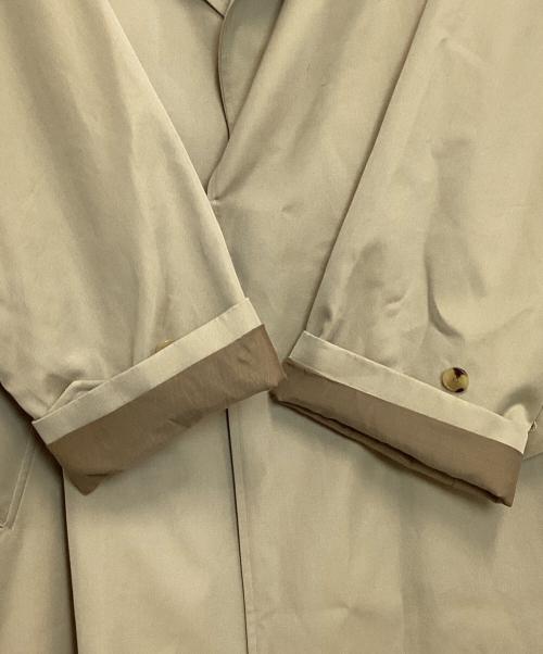 COMOLI（コモリ）COMOLI (コモリ) コットンギャバ タイロッケンコート ベージュ サイズ:2の古着・服飾アイテム