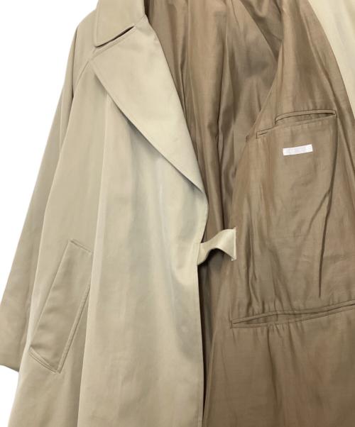 COMOLI（コモリ）COMOLI (コモリ) コットンギャバ タイロッケンコート ベージュ サイズ:2の古着・服飾アイテム