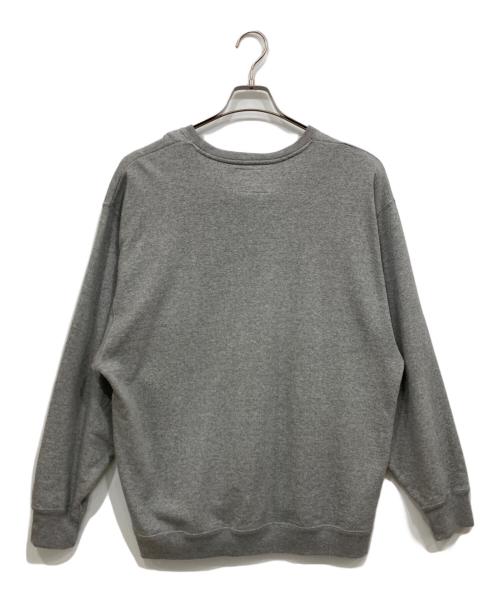 WTAPS（ダブルタップス）WTAPS (ダブルタップス) DESIGN 01/SWEATER/COTTON.COLLEGE グレー サイズ:02の古着・服飾アイテム