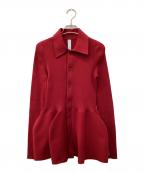 CFCLシーエフシーエル）の古着「POTTERY SHIRT CARDIGAN」｜レッド