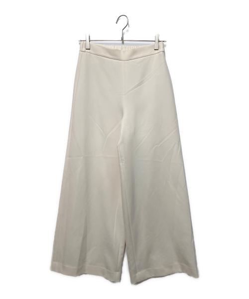 Plage（プラージュ）Plage (プラージュ) Double Cloth Wide パンツ ホワイト サイズ:36 未使用品の古着・服飾アイテム