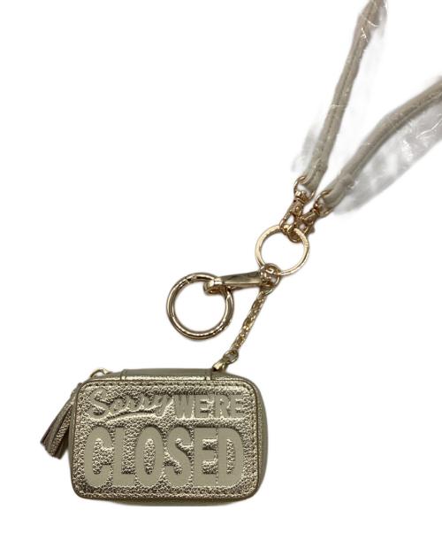 GOOD GRIEF!（グッドグリーフ）GOOD GRIEF! (グッドグリーフ) OPEN/CLOSED ACC CASE ゴールドの古着・服飾アイテム