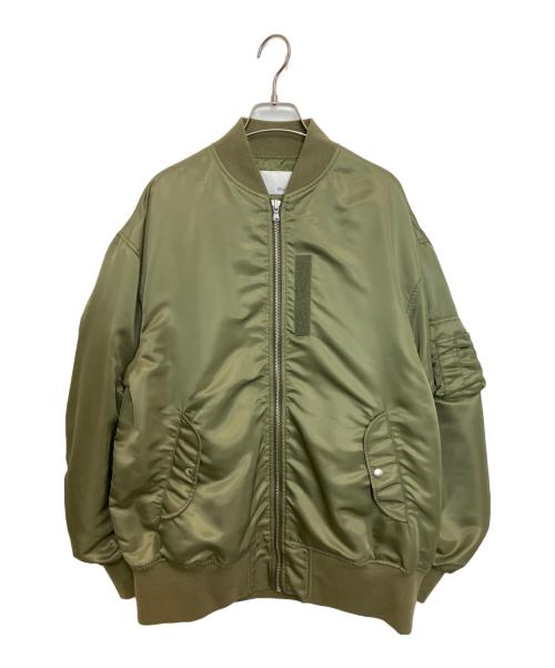 Whim Gazette（ウィムガゼット）Whim Gazette (ウィムガゼット) MA-1ブルゾン オリーブ サイズ:Freeの古着・服飾アイテム