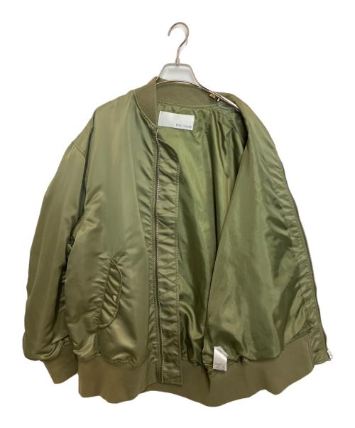 Whim Gazette（ウィムガゼット）Whim Gazette (ウィムガゼット) MA-1ブルゾン オリーブ サイズ:Freeの古着・服飾アイテム