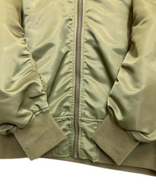Whim Gazette（ウィムガゼット）Whim Gazette (ウィムガゼット) MA-1ブルゾン オリーブ サイズ:Freeの古着・服飾アイテム