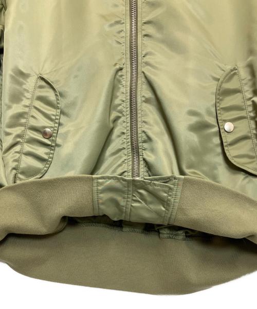Whim Gazette（ウィムガゼット）Whim Gazette (ウィムガゼット) MA-1ブルゾン オリーブ サイズ:Freeの古着・服飾アイテム
