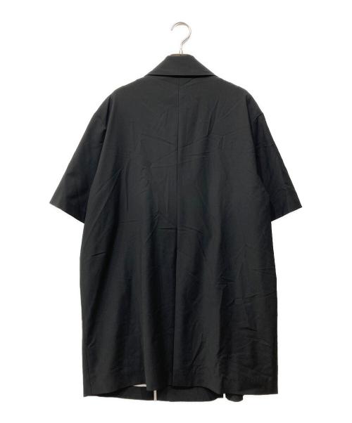 MAISON SPECIAL（メゾンスペシャル）MAISON SPECIAL (メゾンスペシャル) ハーフスリーブオーバージャケット ブラック サイズ:Freeの古着・服飾アイテム