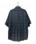 NAUTICA (ノーティカ) Sulfer Dyed Madras S/S Shirt “TOO BIG” パープル サイズ:XL：4000円