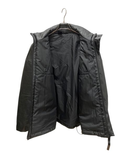 N.HOOLYWOOD（エヌ ハリウッド）N.HOOLYWOOD (エヌ ハリウッド) STAND COLLAR BLOUSON ブラック サイズ:40の古着・服飾アイテム