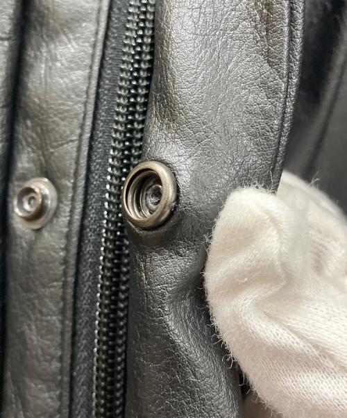 N.HOOLYWOOD（エヌ ハリウッド）N.HOOLYWOOD (エヌ ハリウッド) STAND COLLAR BLOUSON ブラック サイズ:40の古着・服飾アイテム