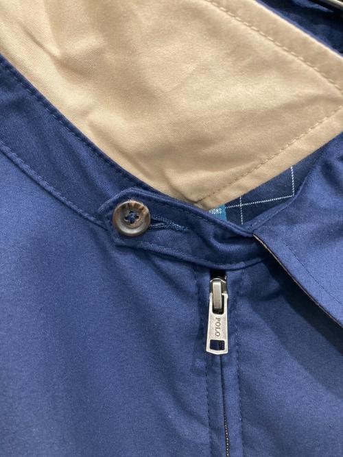 POLO RALPH LAUREN（ポロ・ラルフローレン）POLO RALPH LAUREN (ポロ・ラルフローレン) スイングトップ ネイビー サイズ:3XB BIGの古着・服飾アイテム