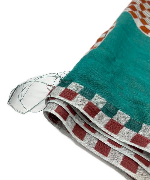 INOUITOOSH（イヌイトゥーシュ）INOUITOOSH (イヌイトゥーシュ) レオパードストール マルチカラーの古着・服飾アイテム