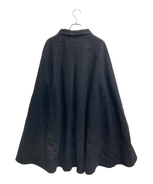 si-si-si comfort（スースースーコンフォート）si-si-si comfort (スースースーコンフォート) ポンチョコート ブラック サイズ:38の古着・服飾アイテム