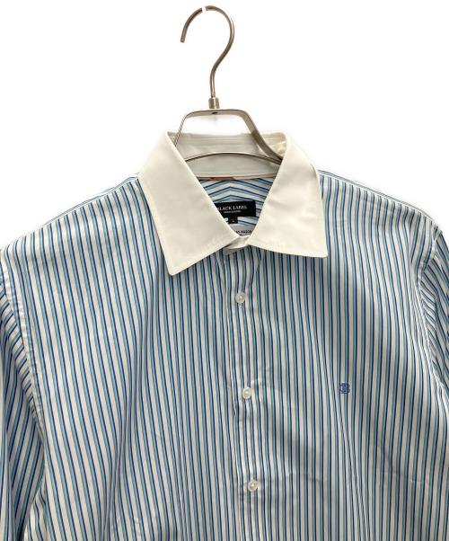BLACK LABEL CRESTBRIDGE（ブラックレーベル クレストブリッジ）BLACK LABEL CRESTBRIDGE (ブラックレーベル クレストブリッジ) THOMAS MASON (トーマスメイソン) ドレスシャツ スカイブルー サイズ:Lの古着・服飾アイテム