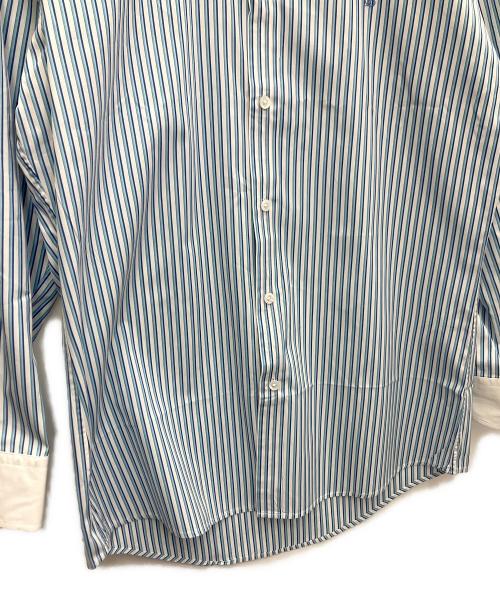 BLACK LABEL CRESTBRIDGE（ブラックレーベル クレストブリッジ）BLACK LABEL CRESTBRIDGE (ブラックレーベル クレストブリッジ) THOMAS MASON (トーマスメイソン) ドレスシャツ スカイブルー サイズ:Lの古着・服飾アイテム