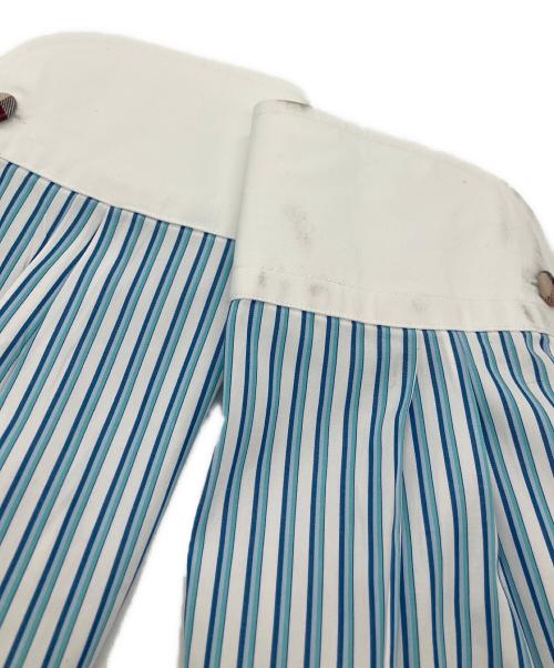 BLACK LABEL CRESTBRIDGE（ブラックレーベル クレストブリッジ）BLACK LABEL CRESTBRIDGE (ブラックレーベル クレストブリッジ) THOMAS MASON (トーマスメイソン) ドレスシャツ スカイブルー サイズ:Lの古着・服飾アイテム