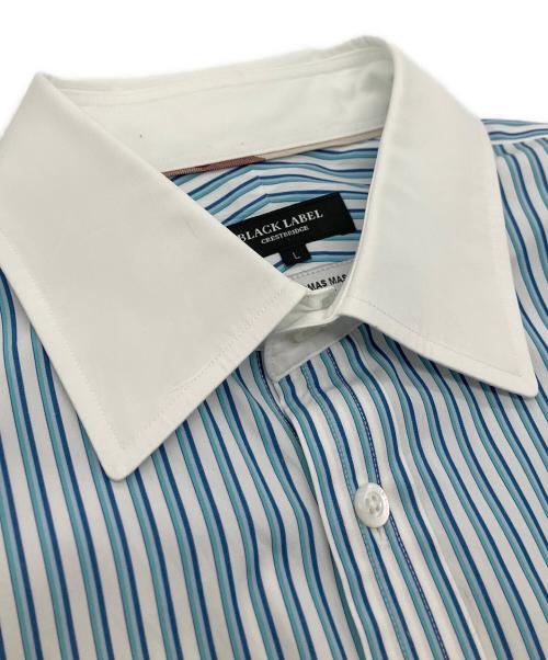BLACK LABEL CRESTBRIDGE（ブラックレーベル クレストブリッジ）BLACK LABEL CRESTBRIDGE (ブラックレーベル クレストブリッジ) THOMAS MASON (トーマスメイソン) ドレスシャツ スカイブルー サイズ:Lの古着・服飾アイテム