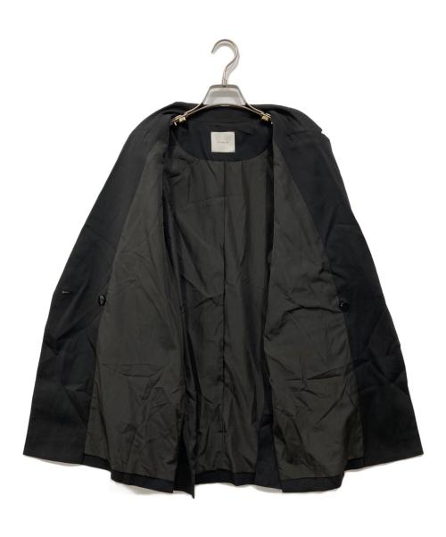 Limue（リミュ）Limue (リミュ) ダブルブレストイージージャケット ブラック サイズ:Fの古着・服飾アイテム
