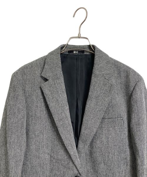 UNIQLO:C（ユニクロ:シー）UNIQLO:C (ユニクロ:シー) ツイードオーバーサイズジャケット　テーラード グレー サイズ:L 未使用品の古着・服飾アイテム