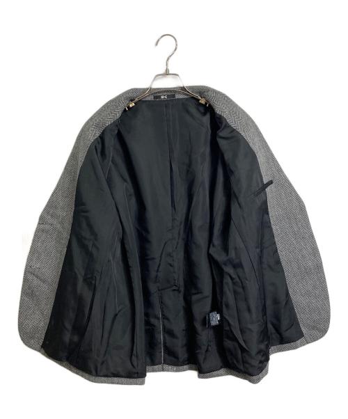 UNIQLO:C（ユニクロ:シー）UNIQLO:C (ユニクロ:シー) ツイードオーバーサイズジャケット　テーラード グレー サイズ:L 未使用品の古着・服飾アイテム