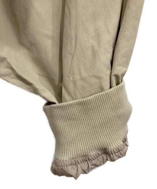 JOURNAL STANDARD relume（ジャーナルスタンダード レリューム）JOURNAL STANDARD relume (ジャーナルスタンダード レリューム) ウォッシャブルナイロンタッサーMA-1 ベージュ サイズ:Fの古着・服飾アイテム