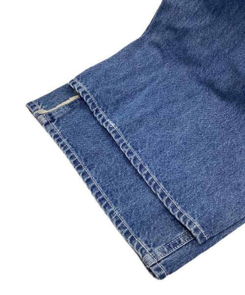 Adam et Rope（アダム エ ロペ）Adam et Rope (アダム エ ロペ) ラインデニムオールインワン インディゴ サイズ:36の古着・服飾アイテム