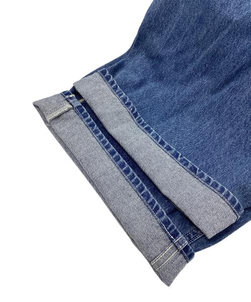 Adam et Rope（アダム エ ロペ）Adam et Rope (アダム エ ロペ) ラインデニムオールインワン インディゴ サイズ:36の古着・服飾アイテム
