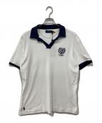 POLO RALPH LAURENポロ・ラルフローレン）の古着「ポロシャツ」｜ネイビー×ホワイト