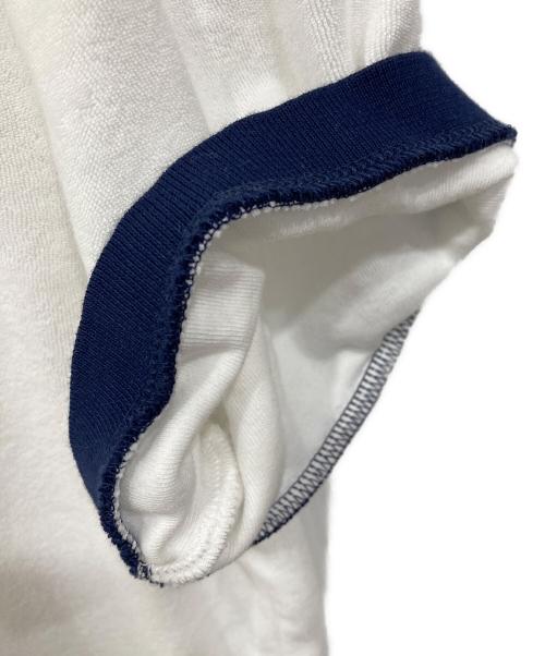 POLO RALPH LAUREN（ポロ・ラルフローレン）POLO RALPH LAUREN (ポロ・ラルフローレン) ポロシャツ ネイビー×ホワイト サイズ:M 未使用品の古着・服飾アイテム