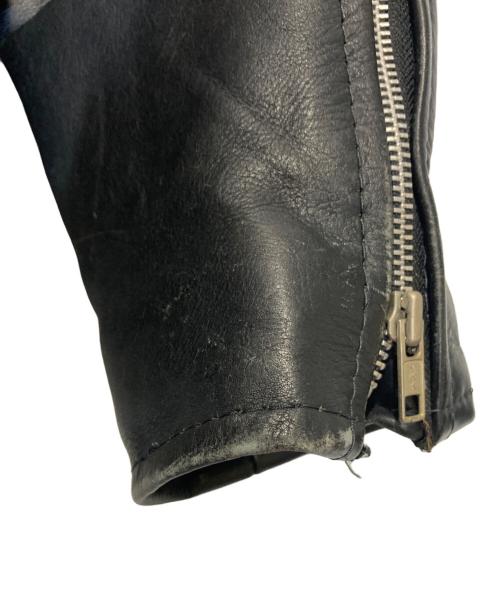 OPUS OF SCOTLAND（オーパス オブ スコットランド）OPUS OF SCOTLAND (オーパス オブ スコットランド) ダブルライダースジャケット ブラック サイズ:44の古着・服飾アイテム