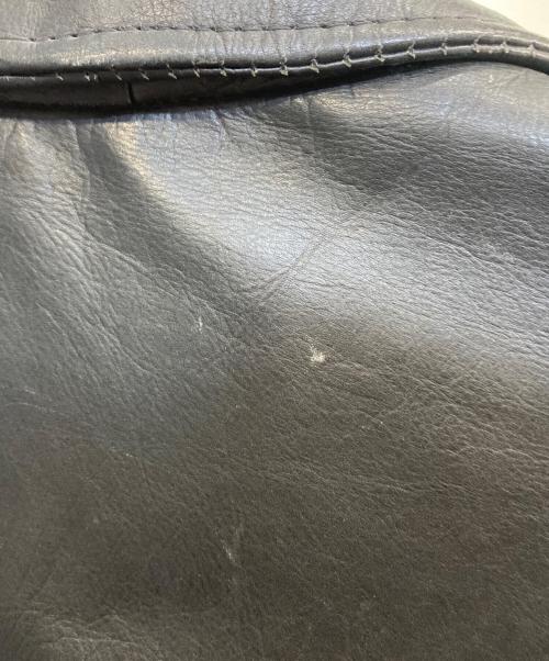 OPUS OF SCOTLAND（オーパス オブ スコットランド）OPUS OF SCOTLAND (オーパス オブ スコットランド) ダブルライダースジャケット ブラック サイズ:44の古着・服飾アイテム