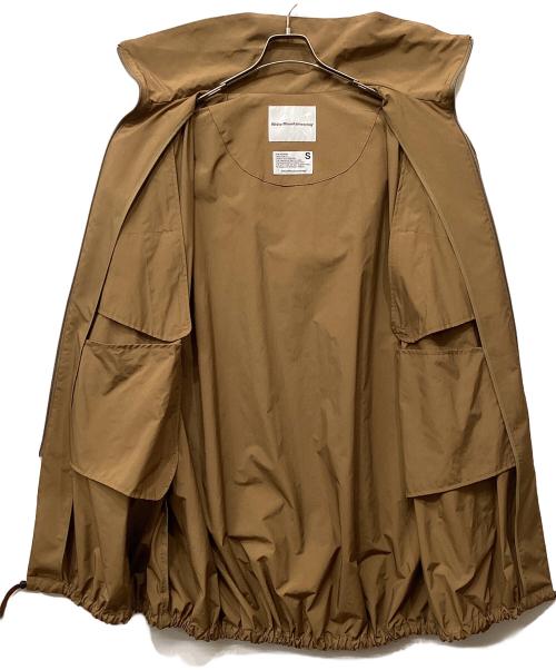WHITE MOUNTAINEERING（ホワイトマウンテ二アニング）WHITE MOUNTAINEERING (ホワイトマウンテ二アニング) HOODED A LINE COAT(フーデッド・エーライン・コート) ブラウン サイズ:Sの古着・服飾アイテム