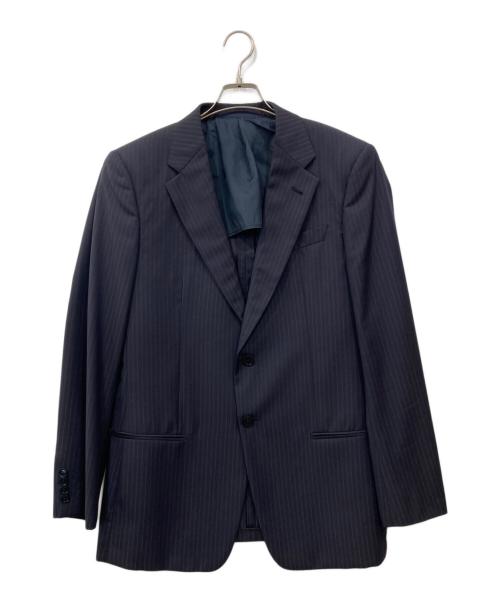 ARMANI COLLEZIONI（アルマーニ コレツィオーニ）ARMANI COLLEZIONI (アルマーニ コレツィオーニ) テーラードジャケット ネイビー サイズ:50の古着・服飾アイテム