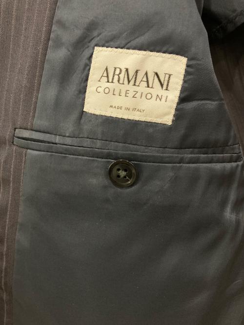 ARMANI COLLEZIONI（アルマーニ コレツィオーニ）ARMANI COLLEZIONI (アルマーニ コレツィオーニ) テーラードジャケット ネイビー サイズ:50の古着・服飾アイテム
