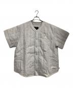 NIKEナイキ）の古着「FLT HRTG BASEBALL TOP LIGHT SILVER」｜グレー