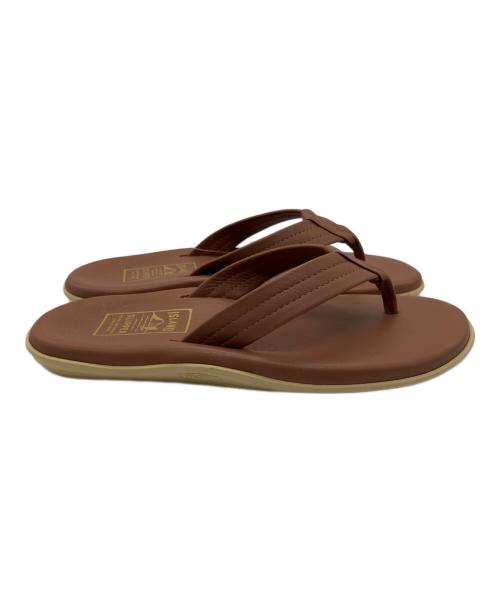 ISLAND SLIPPER（アイランドスリッパ）ISLAND SLIPPER (アイランドスリッパ) トングサンダル ブラウン サイズ:10 未使用品の古着・服飾アイテム