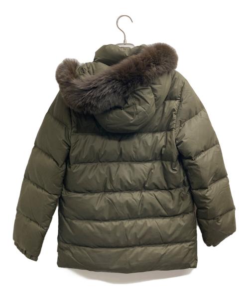 MONCLER（モンクレール）MONCLER (モンクレール) ダウンショートコート オリーブ サイズ:00の古着・服飾アイテム