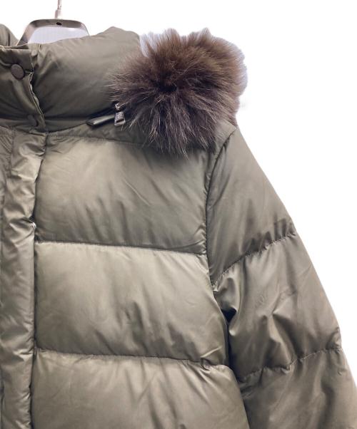 MONCLER（モンクレール）MONCLER (モンクレール) ダウンショートコート オリーブ サイズ:00の古着・服飾アイテム
