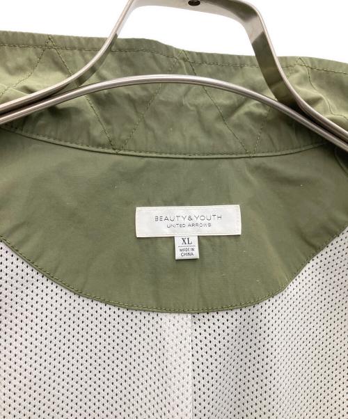 BEAUTY&YOUTH（ビューティーアンドユース）BEAUTY&YOUTH (ビューティーアンドユース) メモリー M-65 ジャケット オリーブ サイズ:XLの古着・服飾アイテム