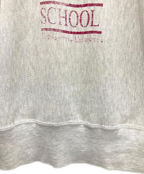 Champion REVERSE WEAVE（チャンピオン リバース ウィーブ）Champion REVERSE WEAVE (チャンピオン リバース ウィーブ) プリントスウェット ライトグレー サイズ:LARGEの古着・服飾アイテム