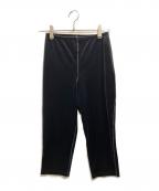 SIMONE WILDシモーネワイルド）の古着「ベルベットバイカーショーツ」｜グリーン