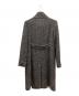 MaxMara (マックスマーラ) スタンドカラーツイードコート グレー サイズ:40：24000円