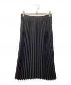 BALENCIAGAバレンシアガ）の古着「プリーツスカート」｜ブラック