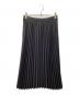 BALENCIAGA（バレンシアガ）の古着「プリーツスカート」｜ブラック
