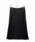 BALENCIAGA (バレンシアガ) プリーツスカート ブラック サイズ: 34：20000円