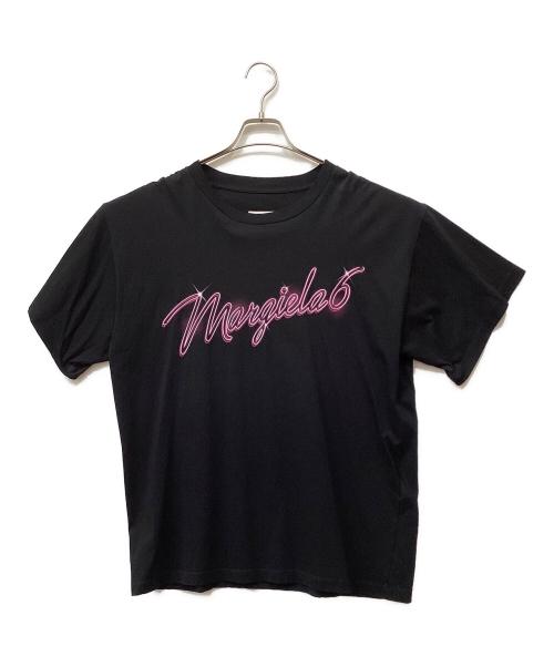 MM6 Maison Margiela（エムエムシックスメゾンマルジェラ）MM6 Maison Margiela (エムエムシックスメゾンマルジェラ) Tシャツ ブラック サイズ:Ｓの古着・服飾アイテム